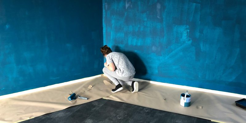 dažų spalvos vidaus apdailai