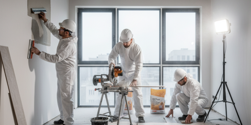 vidaus apdailos specialistai